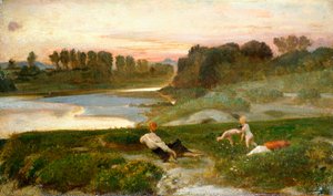 Iltatilalla, Giovanni, joka tunnetaan nimellä Nino Costa (1826-1903).
