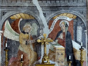 Annonciade-kappelin freskot, Tende noin 1470 (fresko).