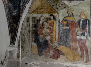 Annonciade-kappelin freskot, Tende noin 1470 (fresko).
