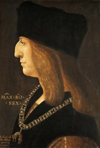 Keisari Maximilian I:n muotokuva 1459-1519