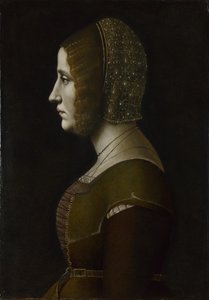 Naisen muotokuva profiilissa, c. 1495