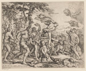 Bacchus tapaa Ariadnen Naxoksella