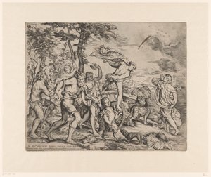 Bacchus tapaa Ariadnen Naxoksella