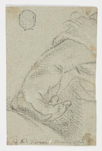 Piirustus, Tutkimus: n. 1650. tekijältä Giovanni Andrea Sirani