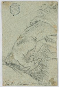 Piirustus, Tutkimus: n. 1650. tekijältä Giovanni Andrea Sirani