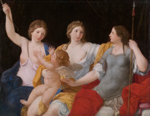 Venus, Juno ja Minerva Cupidon kanssa