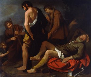 Nooan juoppo, 1630-1640 tekijältä Giovanni Andrea de Ferrari