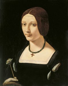Naisen muotokuva Saint Lucyna
