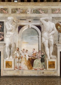 Konsertti, pääsali, n. 1570 (fresko)