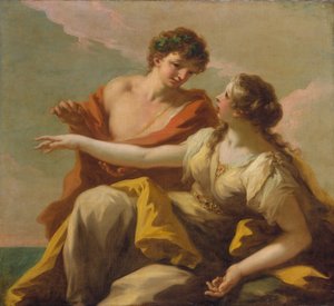 Bacchus ja Ariadne, noin 1720