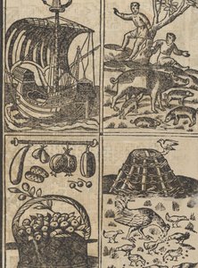 Esimerkki recammista, sivu 9 recto, 1530.