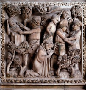 Veronan Pietarin marttyyrin esitys tekijältä Giovanni Balduccio