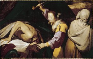 Judith ja Holofernes (öljy kankaalle