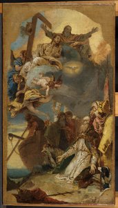 Pyhän Klemensin marttyyrikuolema, n. 1734-1739 (öljy kankaalle) tekijältä Giovanni Battista Tiepolo