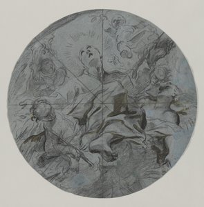 Pyhän apoteoosi (recto)