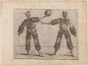 Teoksesta "Bizzarie di different figures"