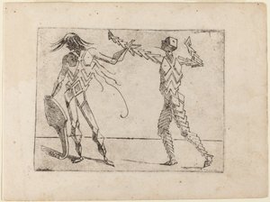 Teoksesta "Bizzarie di different figures"