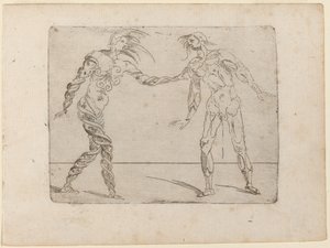 Teoksesta "Bizzarie di different figures"