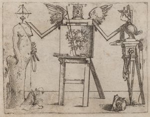 Teoksesta "Bizzarie di different figures"