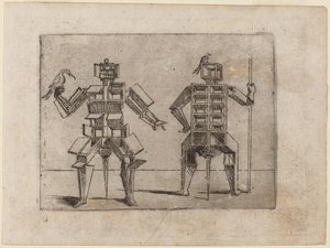 Teoksesta "Bizzarie di different figures"