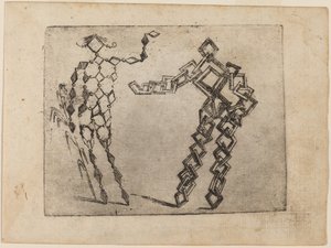 Teoksesta "Bizzarie di different figures" tekijältä Giovanni Battista Bracelli
