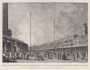 Levy 9: Corpus Christi -päivän kulkue Piazza San Marcolla, 