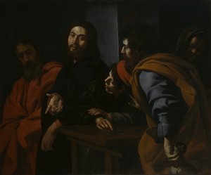 Pyhän Matteuksen kutsumus, n. 1625-30.