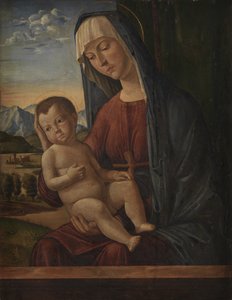 Madonna ja lapsi tekijältä Giovanni Battista Cima da Conegliano
