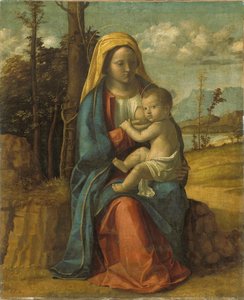 Madonna ja lapsi tekijältä Giovanni Battista Cima da Conegliano