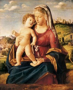 "Madonna ja lapsi" tekijältä Giovanni Battista Cima da Conegliano