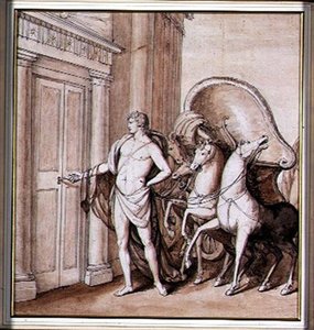Apollo ja hänen vaununsa tekijältä Giovanni Battista Cipriani