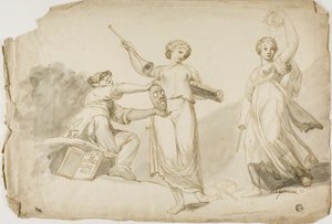 Thalia, Clio ja Melpomene tekijältä Giovanni Battista Cipriani