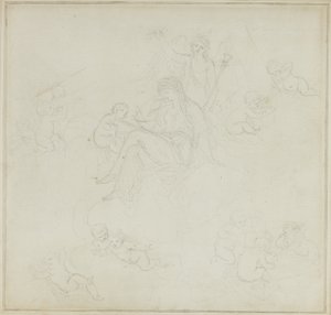 Venus ja Putti tekijältä Giovanni Battista Cipriani