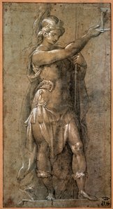 Minerva, 1600-luvun alku tekijältä Giovanni Battista Crespi
