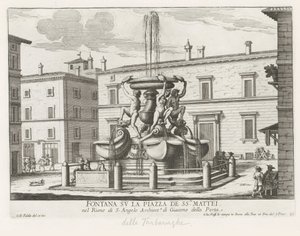 Kilpikonnan suihkulähde Piazza Mattei te Rome -aukiolla Suihkulähde Piazza de ss.ri Mattei -aukiolla (otsikko esineessä) Fountains of Rome (sarjan nimi) Fonteinen van Rome (sarjan nimi)