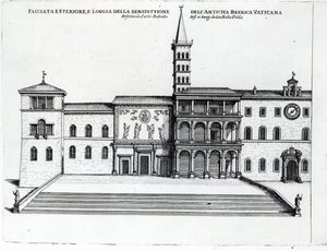 Vanhan Vatikaanin basilikan siunausloggia