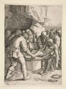 Hautaus tekijältä Giovanni Battista Franco (called Il Semolei)