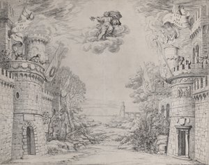 Kohtaus Triompho della Pietasta, 1640-69.