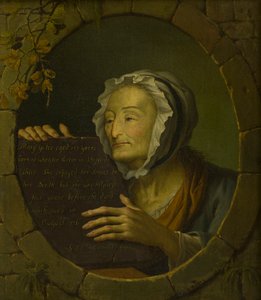 Muotokuva Mary Yatesista (1649-1776) (öljy kankaalle) tekijältä Giovanni Battista Innocenzo Colombo