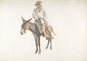 Talonpoika aasilla, n. 1783-87.