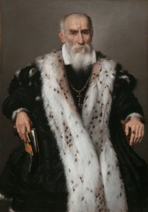 Gian Girolamo Albanin muotokuva 1504-1591, 1573. tekijältä Giovanni Battista Moroni