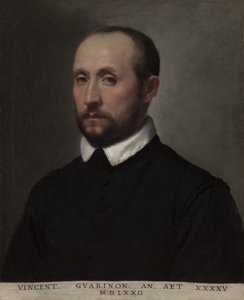 Vincenzo Guarignonin muotokuva tekijältä Giovanni Battista Moroni