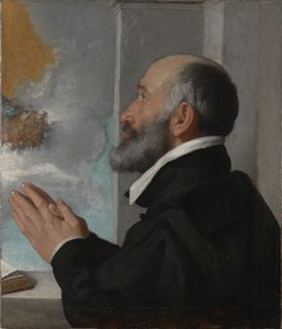 Lahjoittajan muotokuva tekijältä Giovanni Battista Moroni