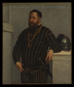Miehen muotokuva tekijältä Giovanni Battista Moroni