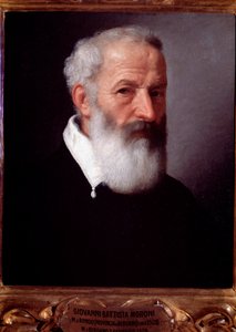 Vanhan miehen muotokuva öljy kankaalle tekijältä Giovanni Battista Moroni