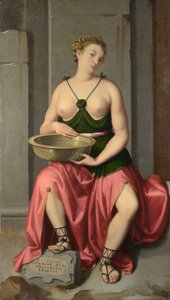 Vestal Virgin Tuccia, noin 1555