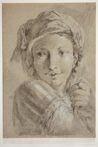Nuoren sotilaan pää tekijältä Giovanni Battista Piazzetta