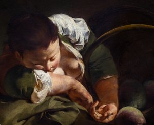 Nukkuva talonpoikaistyttö tekijältä Giovanni Battista Piazzetta