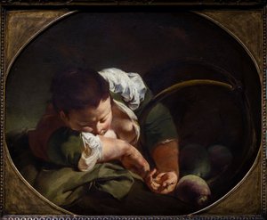 Nukkuva talonpoikaistyttö tekijältä Giovanni Battista Piazzetta