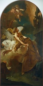 Pyhän Franciscuksen ekstaasi, Giovanni Battista Piazzetta (1682-1754).
